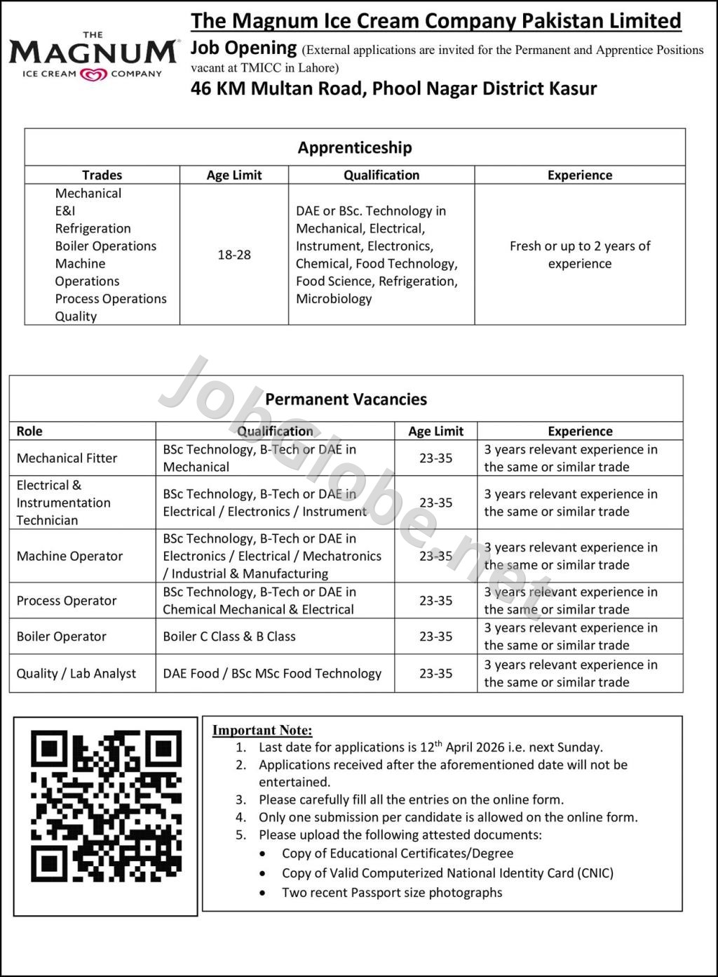 Advertisement attachment