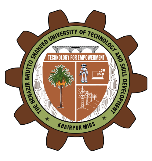 Logo of The Benazir Bhutto Shaheed University of Technology and Skill Development (BBSUTSD), Khairpur
