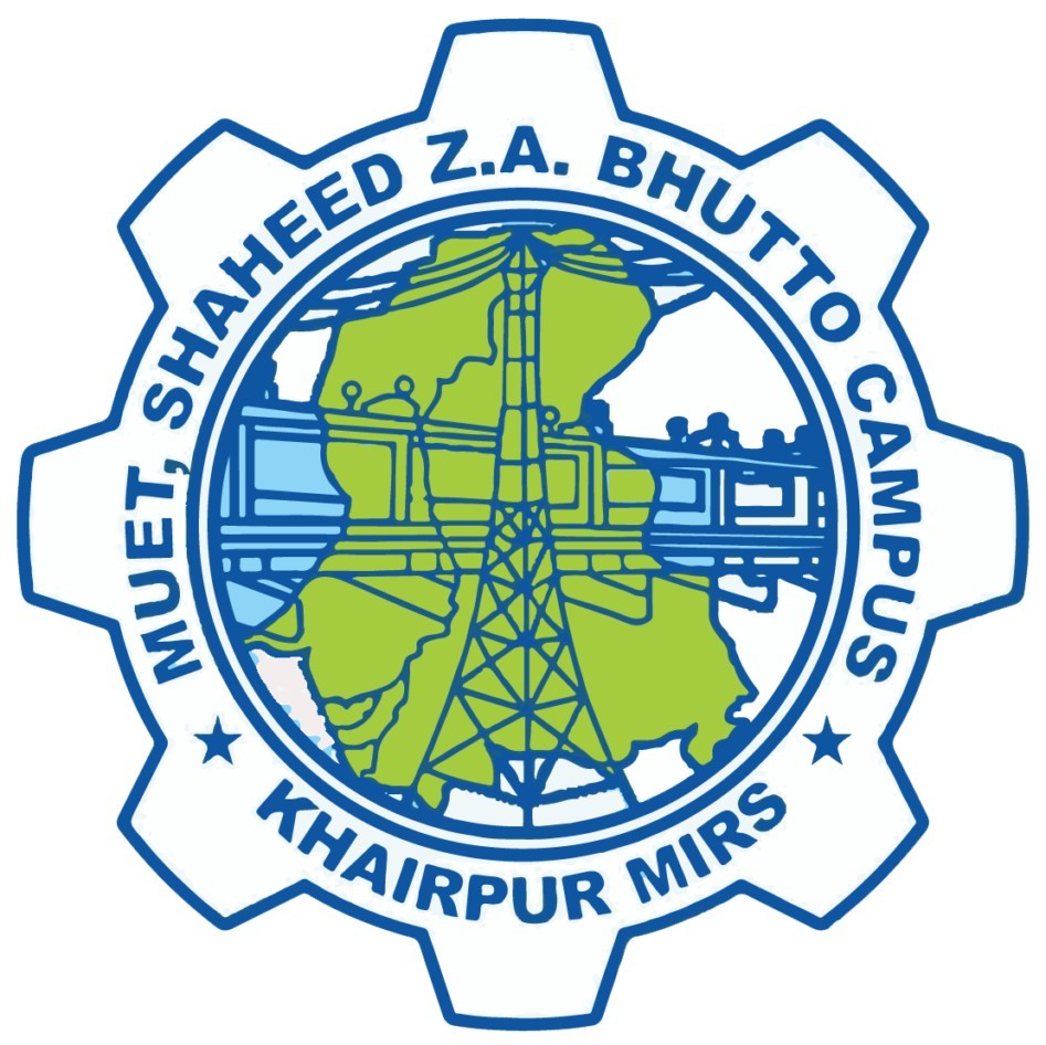 Mehran University of Engineering & Technology, Shaheed Zulfiqar Ali Bhutto Campus, Khairpur Mir's logo