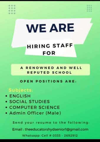 Subject Teacher (Social Studies)