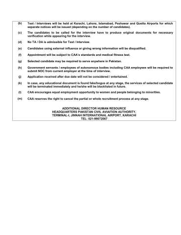 General Services – SG-01 (Watchman) @ Civil Aviation Authority (CAA)