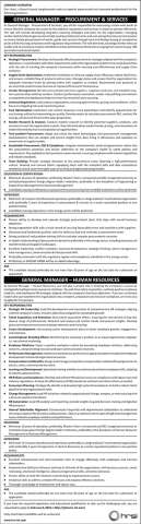 General Manager - Procurement & Services