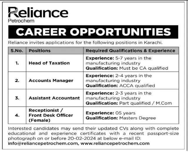 Assistant Accountant