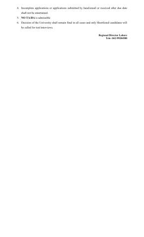 Instructor @ NUML University, Lahore Campus