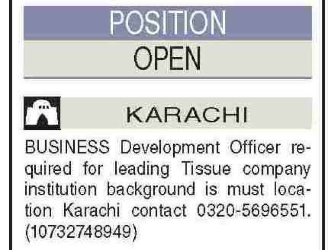 Business Development Officer