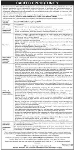 Group Chief Retail Banking Group (SEVP)