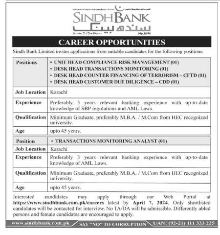 TRANSACTIONS MONITORING ANALYST