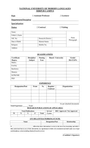 Assistant Professor (Computer Science) @ NUML University, Mirpur Campus