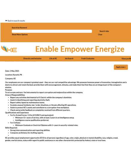 Business Information Officer